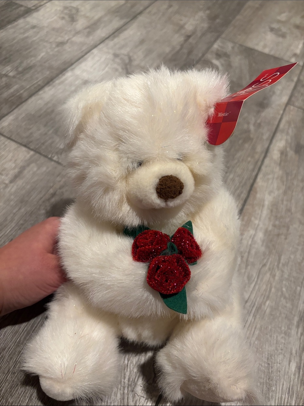 Russ Mistie Cream Plush Bear